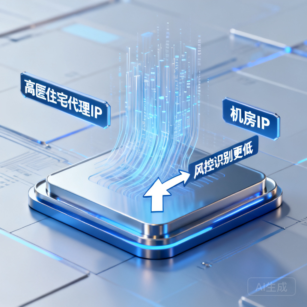 高匿住宅代理IP比机房IP风控识别更低？ 